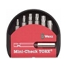 Bity WERA Mini Check Torx SB.Komplet 6 torx Tx10 do Tx40
